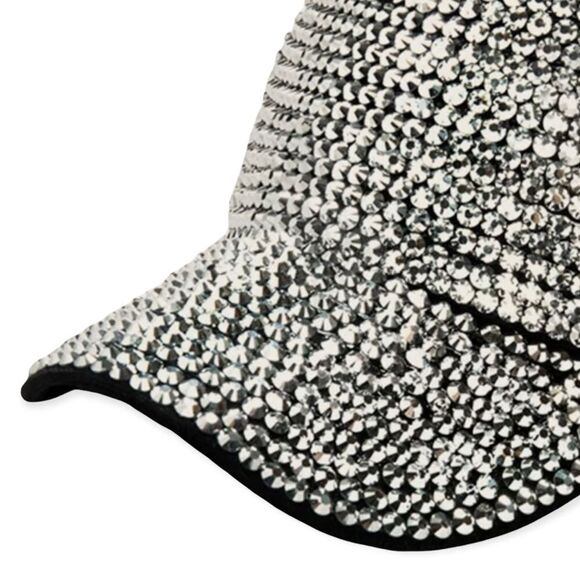 🆕Luxury Crystal Diamond Rhinestone Hat - Picture 2 of 7